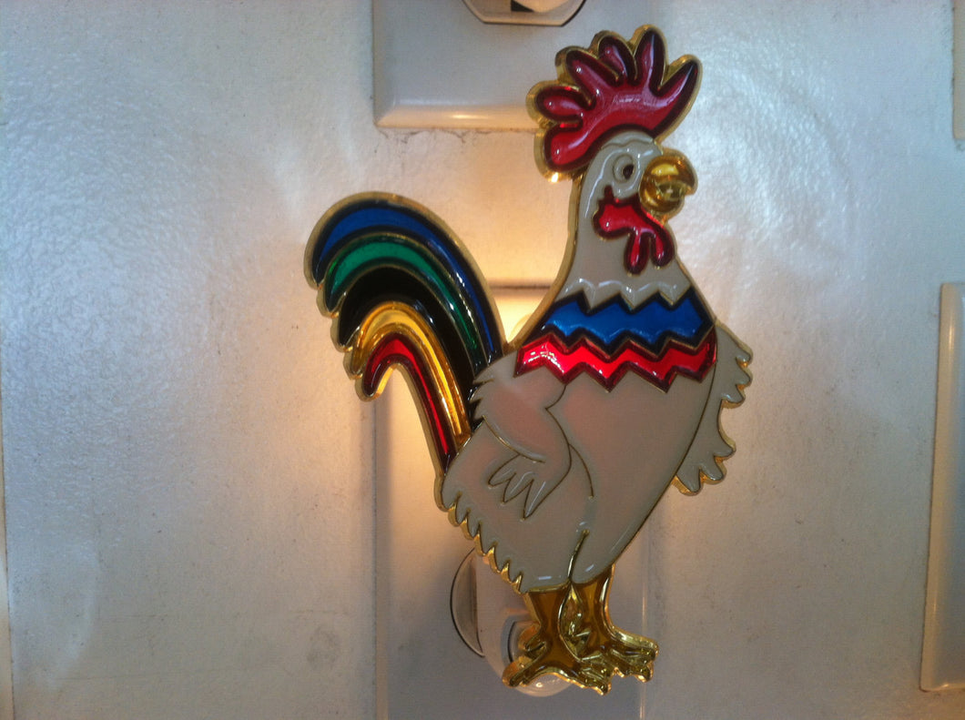 Rooster Night Light  4 watt  on/off switch