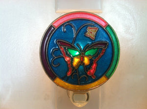 Butterfly Night Light  4 watt  on/off switch