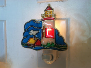 Lighthouse Night Light  4 watt  on/off switch