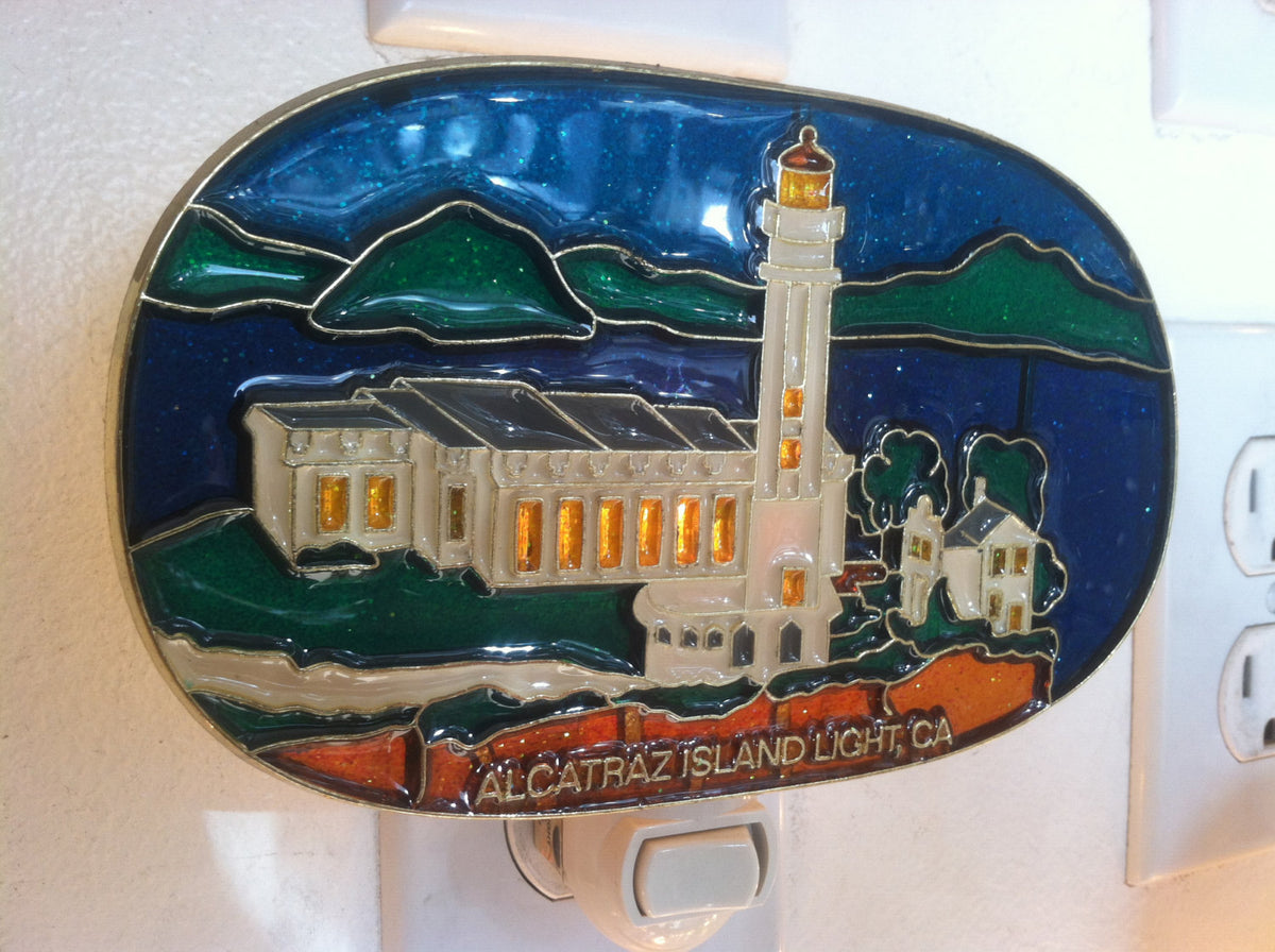 Alcatraz Lighthouse Night Light 4 watt on/off switch – applehillrocks ...
