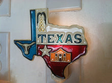 Load image into Gallery viewer, Texas Long Horn Alamo Night Light with  4 watt  on/off switch