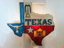 Load image into Gallery viewer, Texas Long Horn Alamo Night Light with  4 watt  on/off switch