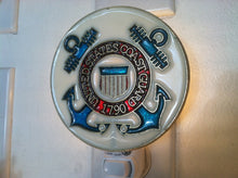 Load image into Gallery viewer, Coast Guard Night Light with  4 watt  on/off switch