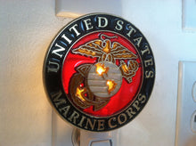 Load image into Gallery viewer, USA Marine Corps Night Light with  4 watt  on/off switch