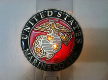 Load image into Gallery viewer, USA Marine Corps Night Light with  4 watt  on/off switch