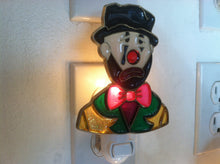 Load image into Gallery viewer, Clown Night Light with  4 watt  on/off switch