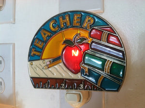 Teacher Night Light with  4 watt  on/off switch