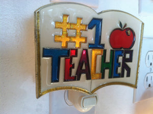 Teacher Night Light with  4 watt  on/off switch