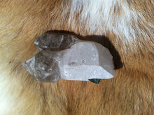 Load image into Gallery viewer, Scepter Smoky Quartz Point Specimen with Tourmaline