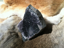 Load image into Gallery viewer, Amethyst Crystal Geode Specimen with Cut Base