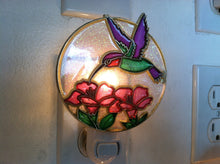 Load image into Gallery viewer, Hummingbird Night Light with  4 watt  on/off switch