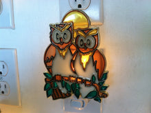 Load image into Gallery viewer, Owl moon Night Light with  4 watt  on/off switch