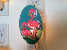 Load image into Gallery viewer, Flamingo Night Light with  4 watt  on/off switch