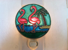 Load image into Gallery viewer, Flamingo Night Light with  4 watt  on/off switch