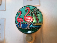 Load image into Gallery viewer, Flamingo Night Light with  4 watt  on/off switch