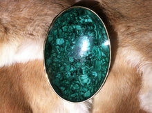 Load image into Gallery viewer, Malachite and Bronze polished bowl