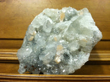 Load image into Gallery viewer, Apophyllite and Stilbite crystal mineral specimen