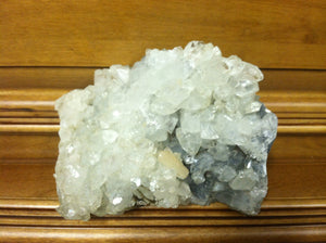 Apophyllite and Stilbite crystal mineral specimen