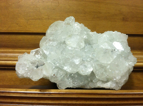 Apophyllite and Stilbite crystal mineral specimen