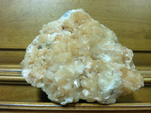 Apophyllite and Stilbite crystal mineral specimen