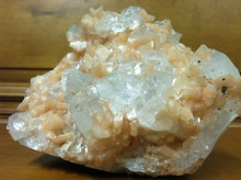 Load image into Gallery viewer, Apophyllite and Stilbite crystal mineral specimen