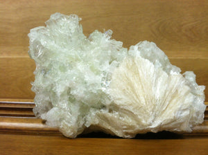 Apophyllite and Stilbite and Scolecite crystal mineral specimen