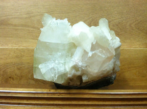 Apophyllite and Stilbite crystal mineral specimen