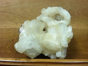 Apophyllite and Stilbite crystal mineral specimen