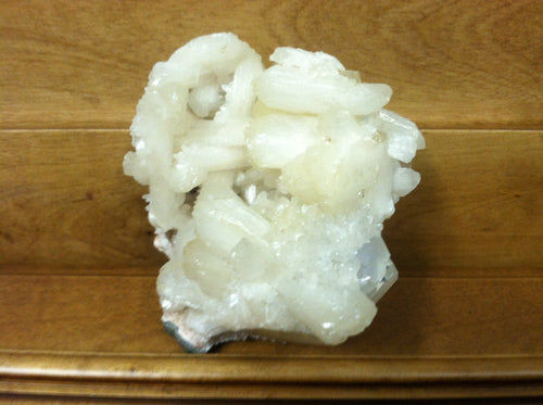 Apophyllite and Stilbite crystal mineral specimen